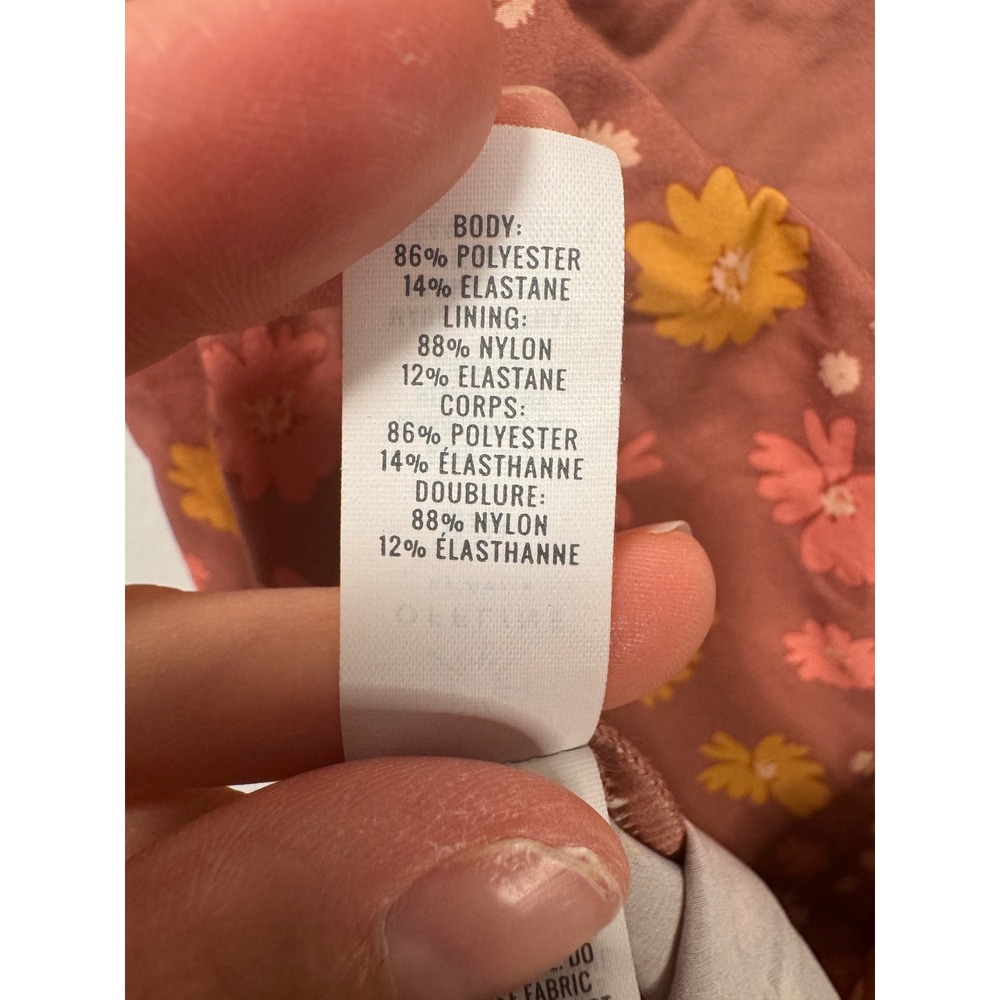 OFFLINE by Aerie Floral Rose Real Me Ruffle Exercise Dress with Shorts Medium - Picture 9 of 9